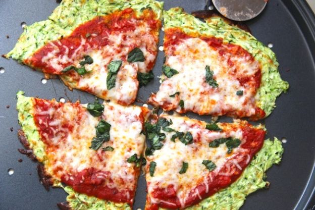 27. Vegetarische & glutenfreie Zucchinipizza