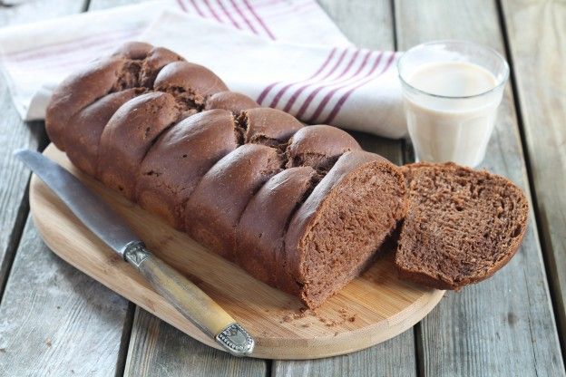 Vegane Schokoladen-Brioche