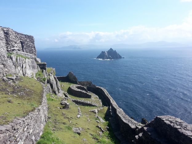 Nutze die Macht auf Skellig Michael, Irland