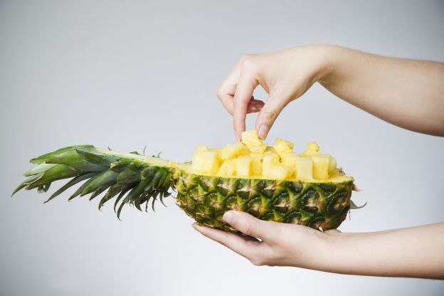 Ananas essen verbrennt Fett