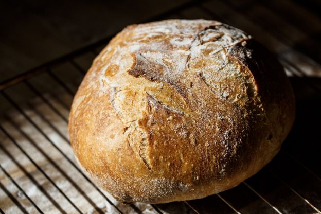 Selbst gebackenes Brot und wilde Hefe