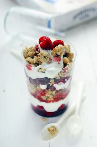 Müsli-Frucht-Trifle