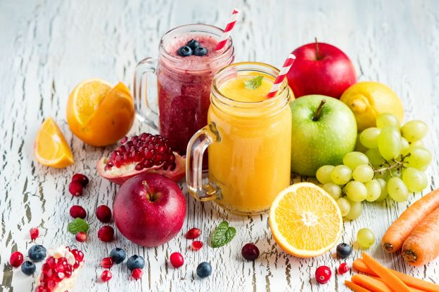 Smoothies aus Obst- und Gemüse-Resten