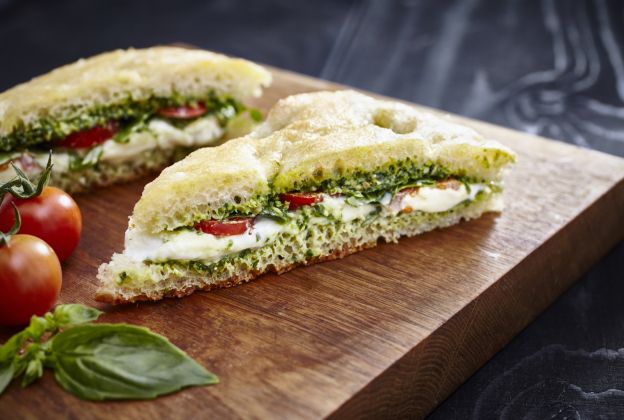 Focaccia Caprese