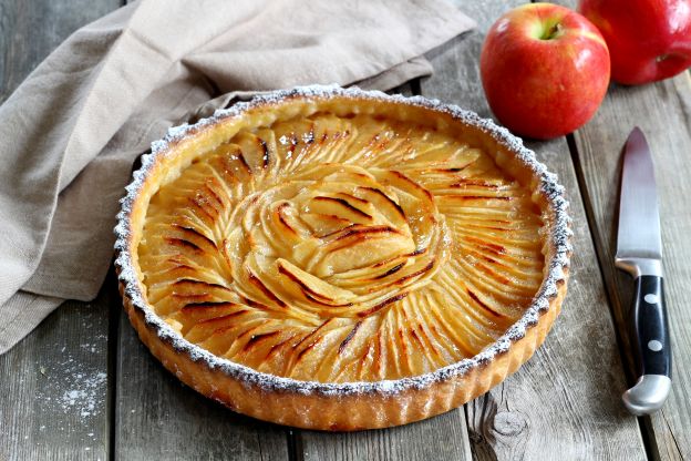 Klassische Apfel-Tarte