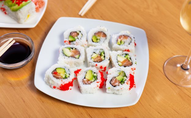 Sushi mit Pepino