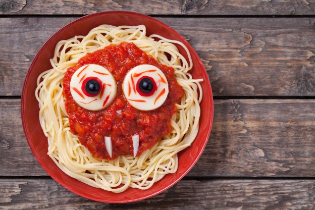 Für die kleinen Quälgeister: Vampirspaghetti