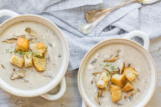 Rezept: Prinz Philips Pilzrahmsuppe