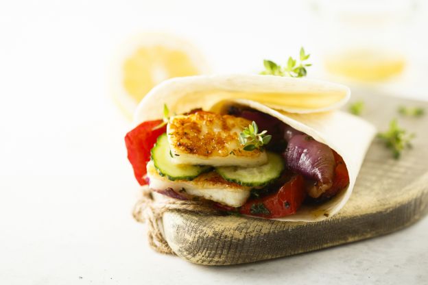 Halloumi Wrap