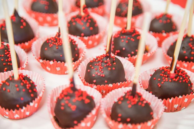 Selbst gemachte Cake-Pops