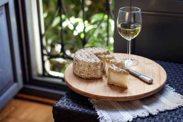 Sauvignon Blanc und Ziegenkäse