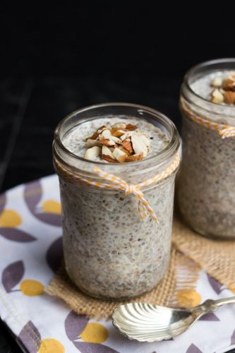 Vanille-Mandel-Chia-Pudding