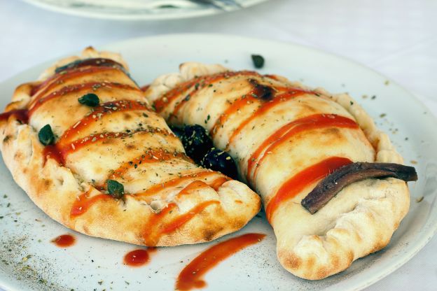 Italien: calzone