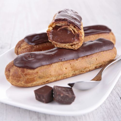 Schokoladen-Eclairs