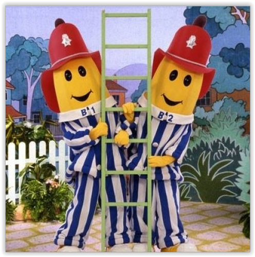 Die Bananas in Pyjamas ...