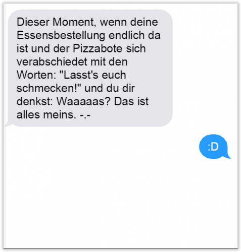 Dieser Moment ...