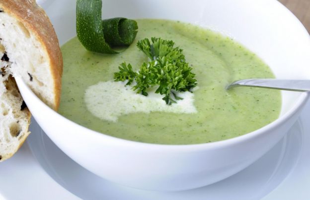 Zucchinicremesuppe