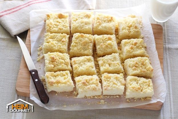 Streuselkuchen aus Hefeteig