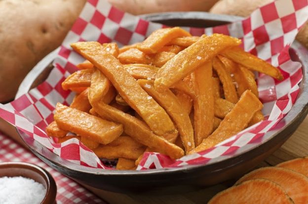 Süßkartoffel-Pommes Frites