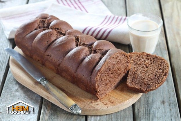 7. Vegane Schokoladenbrioche