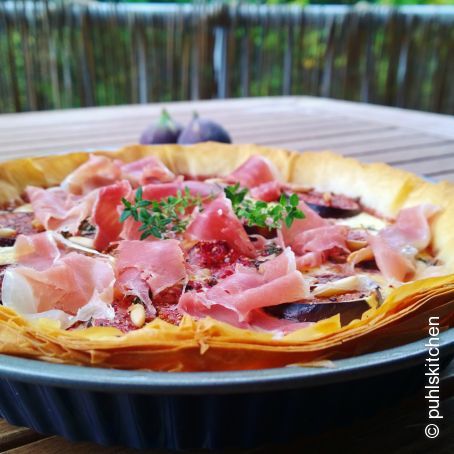 Schinken-Feigen-Tarte
