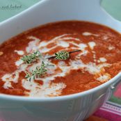 Geröstete Tomatensuppe