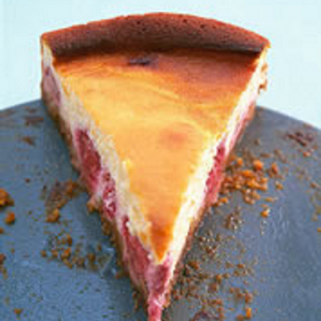 Käsekuchen mit Erdbeeren